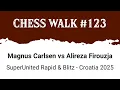 Download Lagu Magnus Carlsen vs Alireza Firouzja • SuperUnited Rapid \u0026 Blitz - Croatia, 2025