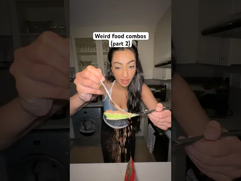 TRYING WEIRD FOOD COMBOS…that taste like other foods (part 2)😱