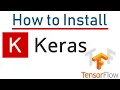 How to Install Keras and Tensorflow in Python - Windows 10