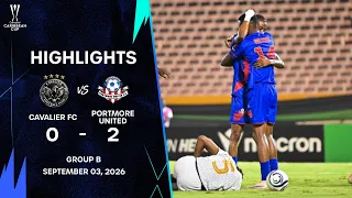 Cavalier FC vs Portmore United | 2026 Concacaf Caribbean Cup | Group Stage