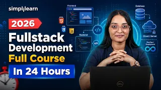 FullStack Development Full Course 2026 Full Stack Development Tutorial For Beginners Simplilearn