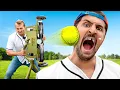 I Got Hit With 90 MPH Softballs And It Was Way Worse Than I Expected