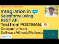 Integration in Salesforce using REST API Postman Consume from webMethods using OAuth Token