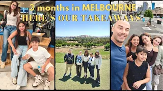 Closing vlog, 3 months in Melbourne. Here's our takeaways :)