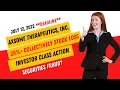 AXSM AXSM Stock News Today STOCKHOLDERS Class Action Axsome Therapeutics Inc Alert AXSM