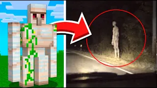Mobs de Minecraft CAPTADOS EN LA VIDA REAL 😱