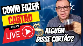 Live como senta dedo em cartão E BRB aparece cartão e não aprova