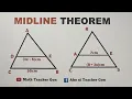 Midline Theorem - Midsegment of a Triangle