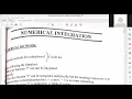 Rectangular rule of numerical computing
