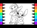 Lilo and Stitch Coloring Book Coloring Lilo and Stitch Coloring Page