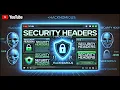 Web Application Basics Part 3 Security Headers Explained Hacknomious