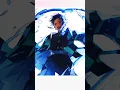 Color fan anime boy