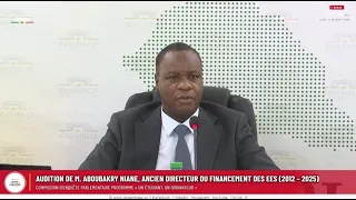 Un étudiant, un ordinateur : la Commission d’enquête auditionne Monsieur Aboubakry Niane