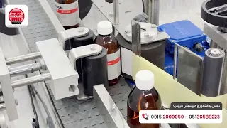 لیبل زن پشت چسبدار غلتکی مخصوص ظروف گرد با لیبل اورلب توان صنعت             دندنها