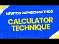 Numerical Solutions Newton Raphson Method Calculator Technique