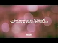 Shankz & javicanx - Just For the Night (Lyrics)