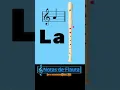 Download Lagu NOTAS de FLAUTA do re mi fa sol la si #Shorts