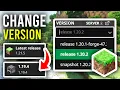 How To Change Your Minecraft Version - Full Guide