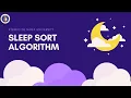 CSDC103 - SLEEP SORT ALGORITHM
