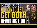 Elden Ring Millicent Quest Millicents Prosthesis Rotten Winged Sword Insignia Talisman Location