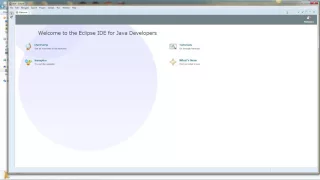 The Hello World Program in Java using Eclipse Luna