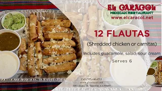 Catering Menu March 2020 - El Caracol Mexican Restaurant