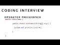 Java Programming Basics Unveiling System out println and Operator Precedence