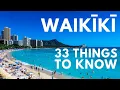 WAIKIKI TRAVEL TIPS 33 Things to Know Before You Visit Waikiki Hawaii