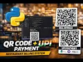 Python Cafe Billing System Project QR Code UPI Payment GPay Redirect Full Tutorial