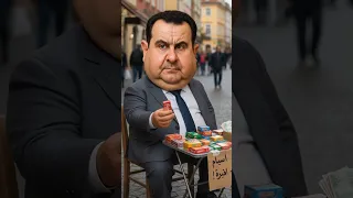 بشار والهجري صاروا يبيعوا علكة بشار الهجري السويداء الاسد روسيا مضحك كرتون الشرع سوريا 