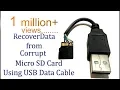 Download Lagu Recover Data from SD card using USB Data cable (memory card)