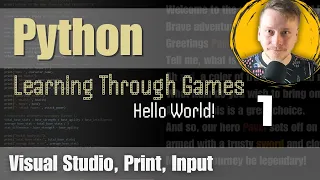 Python - Print and User Input Game On Learn Python from Scratch