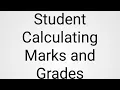 Student Grading System in C Calculating Marks and Grades