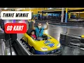 Tinnie Winnie goes for Go Karting at with Papa