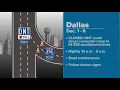Big traffic change starting tonight on the Dallas North Tollway