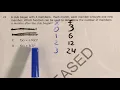 NC Math 1 Released question 22 released 2018 - 2019