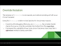 AP CS A Unit 9 Lesson 3 - Overriding Methods