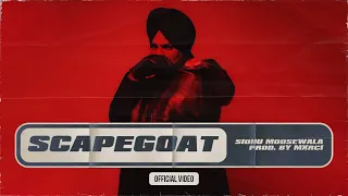 scapegoat sidhu moose wala official audio mxrci new song 2022