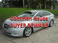 2011-2014 Hyundai Sonata YF common car buyers guide