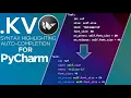 How to get Highlighting Color and Auto Completion for KV Kivy files in PyCharm