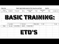 D4W Part 7 How to Calculate ETD s