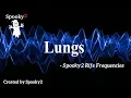 Download Lagu Lungs - Spooky2 Rife Frequencies