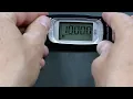 OZO Fitness C3D Pedometer Full Setup