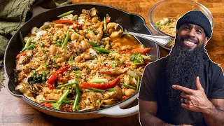 How I made CABBAGE taste 10x BETTER | Hot "Honey" Cabbage with Butter Beans and Garlic Breadcrumbs