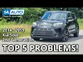Top 5 Problems Kia Soul Hatchback 2014-2019 2nd Generation