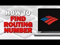 How To Find Bank Of America Routing Number Easiest Way