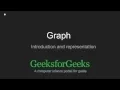 Graph and its representations GeeksforGeeks