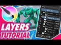HOW TO use Layers in Krita Beginner Friendly Layer Tutorial Layer made easy