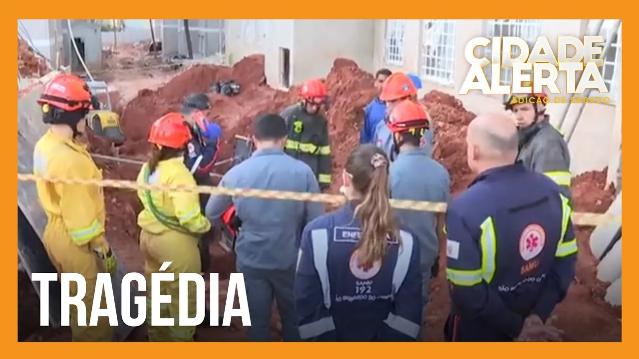 Trabalhadores morrem soterrados após deslizamento de terra em São Bernardo do Campo