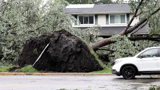 Severe storms ravage Northwest Indiana